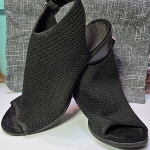 George Black Women's Open-Toe Mules